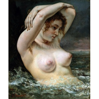Жена във вълните (1868) РЕПРОДУКЦИИ НА КАРТИНИ